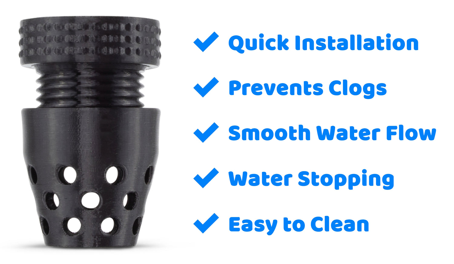 popcork™ offers premium drain stopper and strainer combos that are easy to install, prevents clogs, and permits smooth water flow.